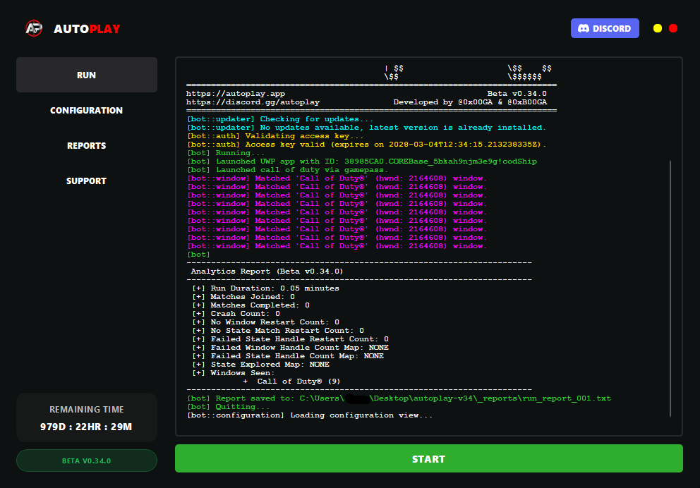 AutoPlay Desktop Application Interface
